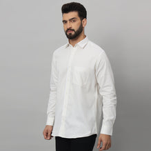 Elegant Yellow White Shirt – Classic Design, Ultimate Comfort