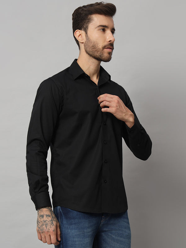 Stylish Men's Charcoal Black Shirt - Perfect for Any Occasion | Comfortable & Elegant