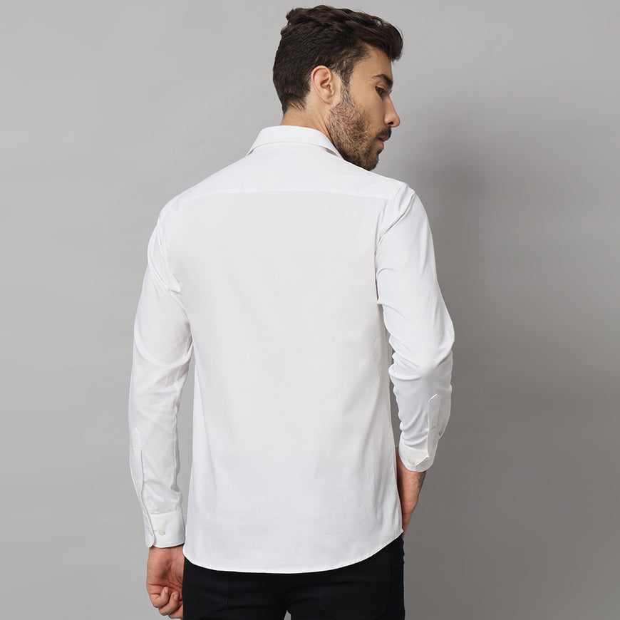 Elegant White Classic Shirt - Timeless Style for Every Occasion