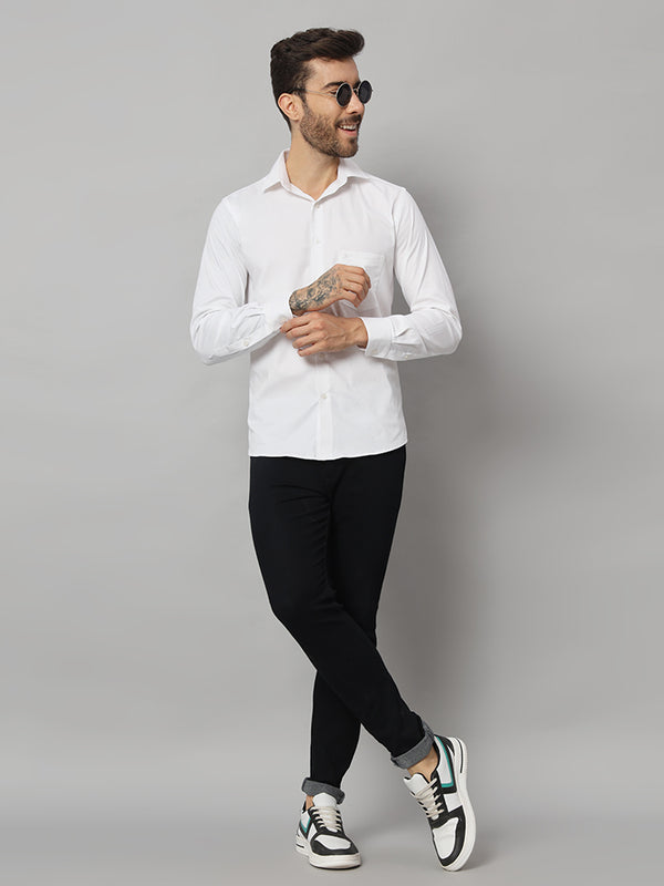 Elegant White Classic Shirt - Timeless Style for Every Occasion