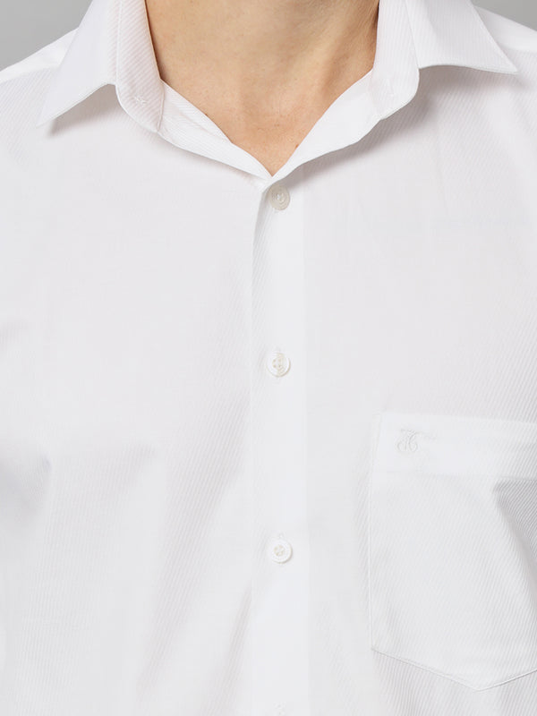 Elegant White Classic Shirt - Timeless Style for Every Occasion