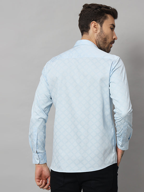 Soft Sapphire Shirt - Elegant Comfort with a Touch of Luxury | Comfortable & Elegant