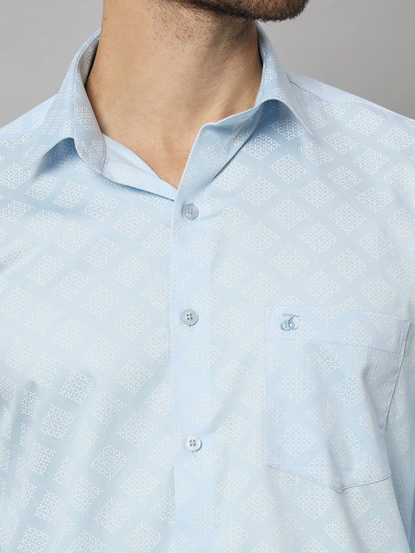 Soft Sapphire Shirt - Elegant Comfort with a Touch of Luxury | Comfortable & Elegant