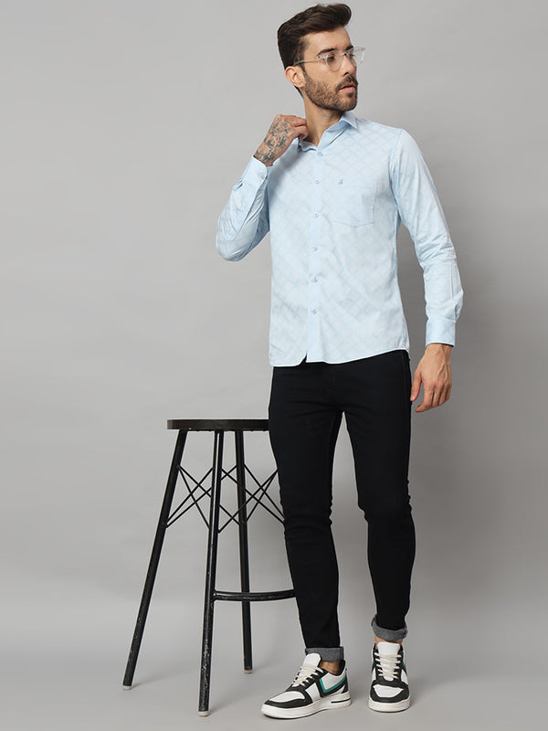 Soft Sapphire Shirt - Elegant Comfort with a Touch of Luxury | Comfortable & Elegant